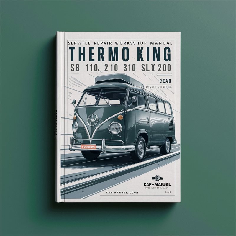Thermo King SB 110 210 310 SLX200 Service Repair Workshop Manual Pdf