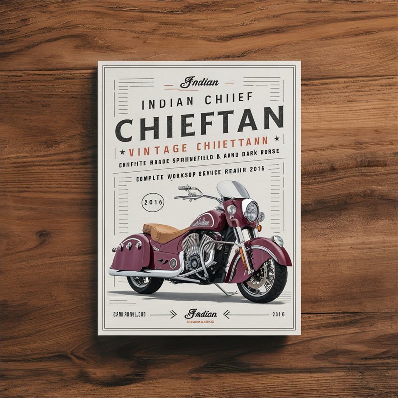 Indian Chief Series Complete Workshop Service Repair Manual 2014-2016