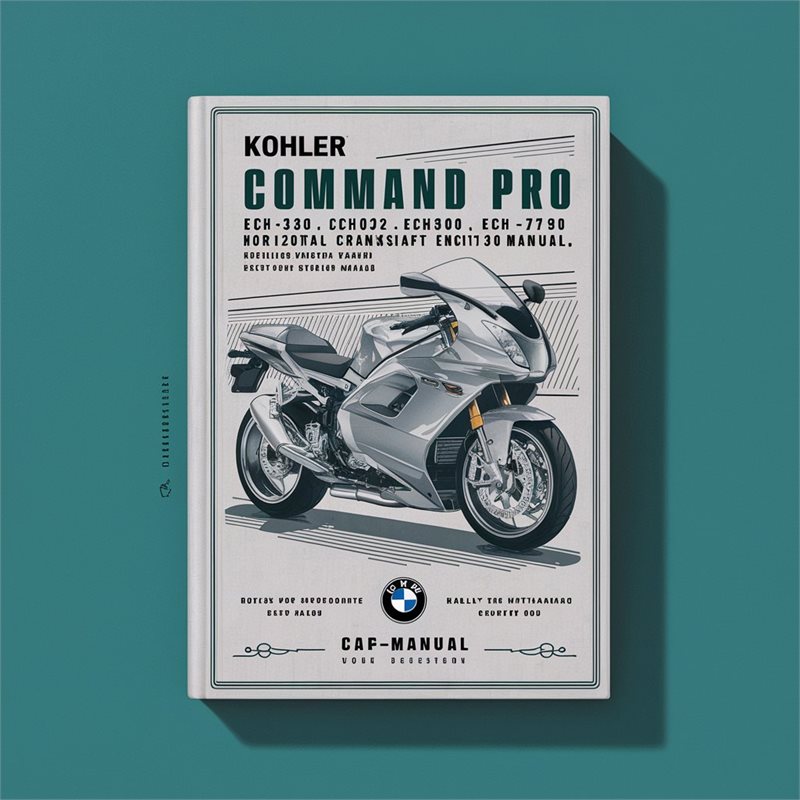 Kohler Command Pro ECH630 to ECH749 Horizontal Crankshaft Engine Factory Service Repair Workshop Manual