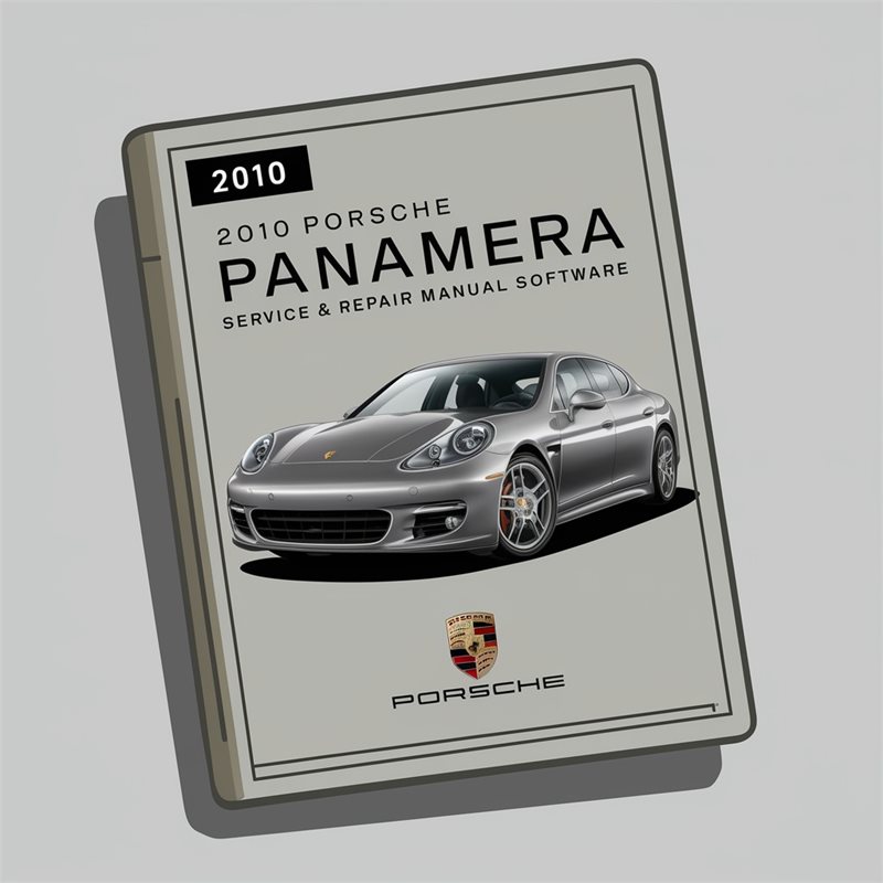 2010 Porsche Panamera Service & Repair Manual Software