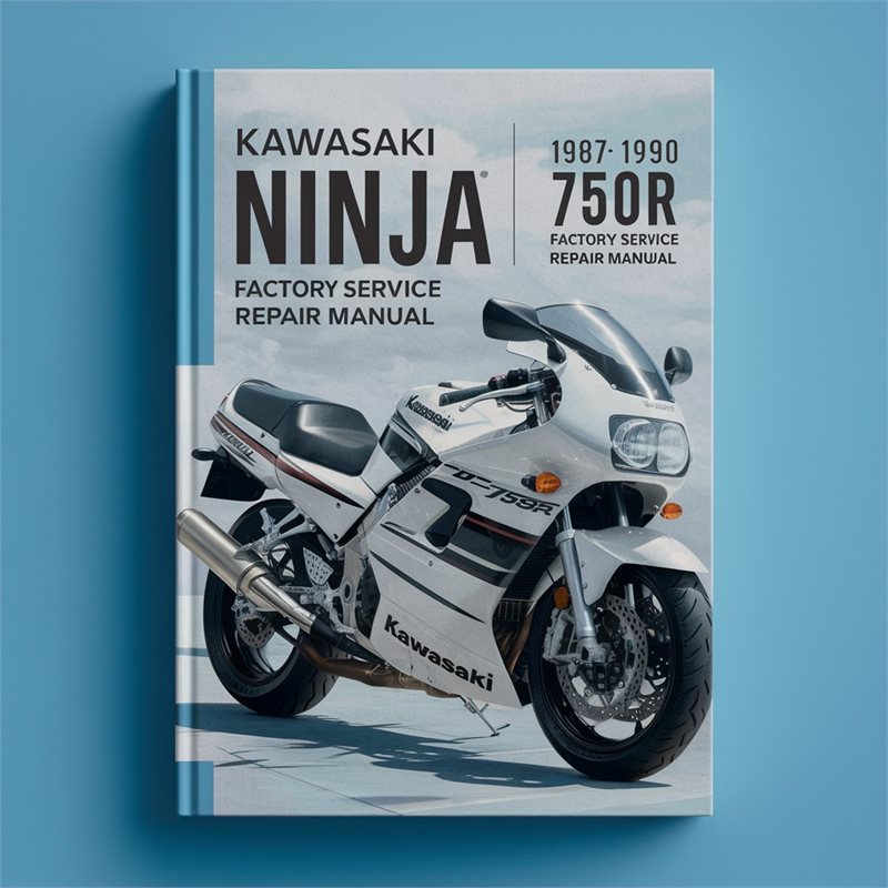 Kawasaki Ninja 750R 1987-1990 Factory Service Repair Manual