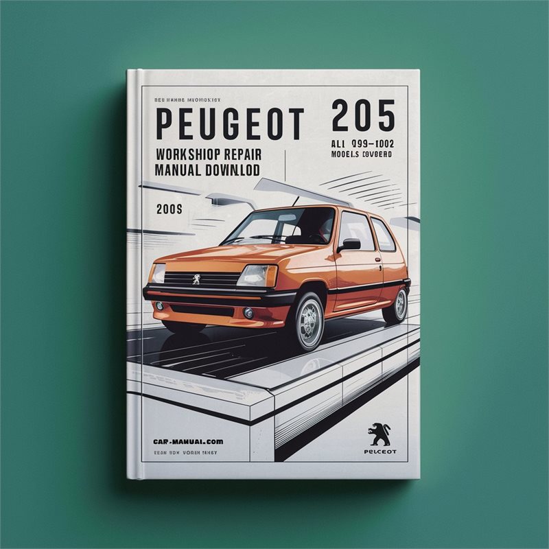PEUGEOT 205 Workshop Repair Manual All 1993-2002 ModelS COVERED