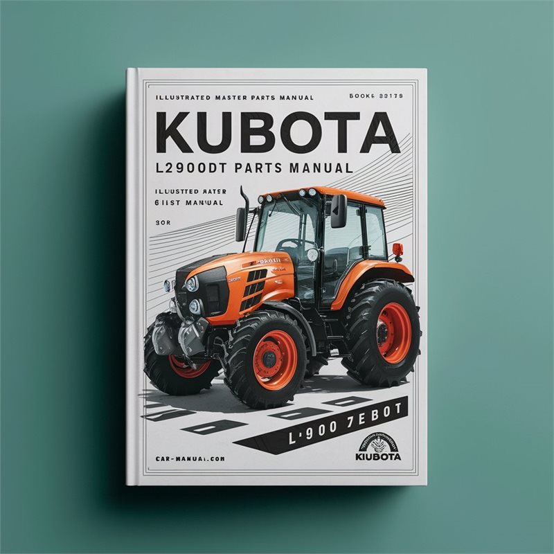Kubota L2900DT Tractor Parts Manual - Illustrated Master Parts List PDF Ebook
