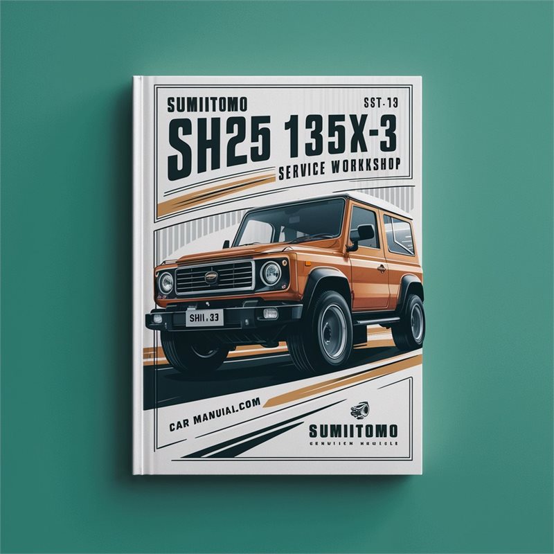 SUMITOMO SH125 135X-3 Service Workshop Manual