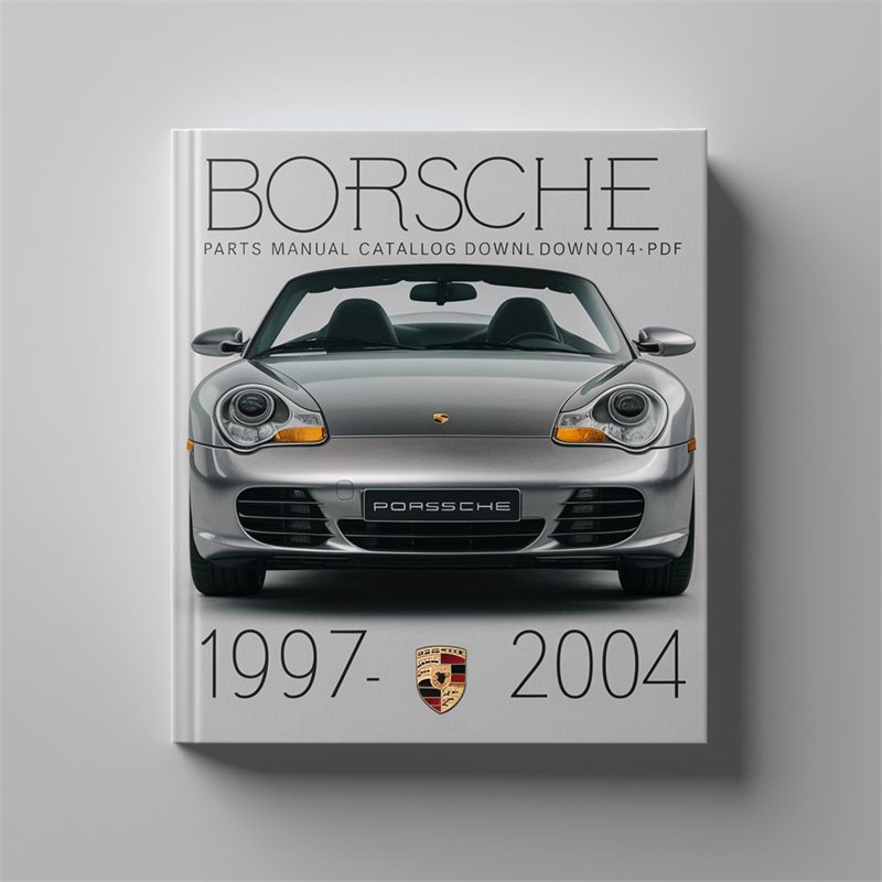 PORSCHE BOXSTER 986 Parts Manual Catalog 1997-2004