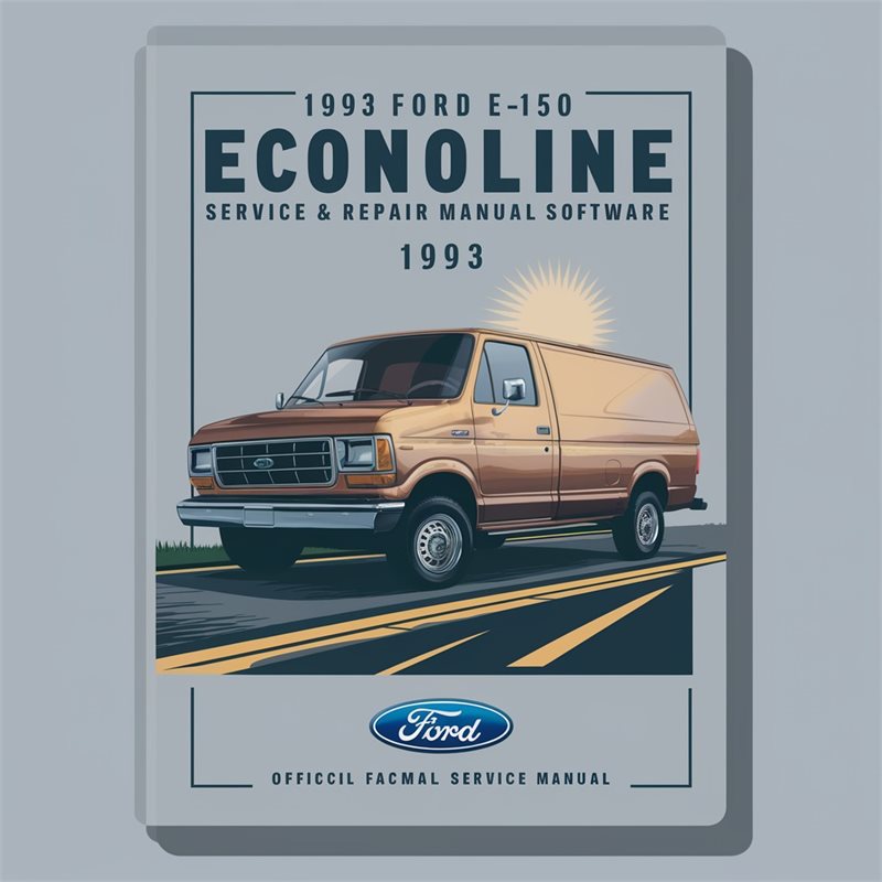 1993 Ford E-150 Econoline Service & Repair Manual Software