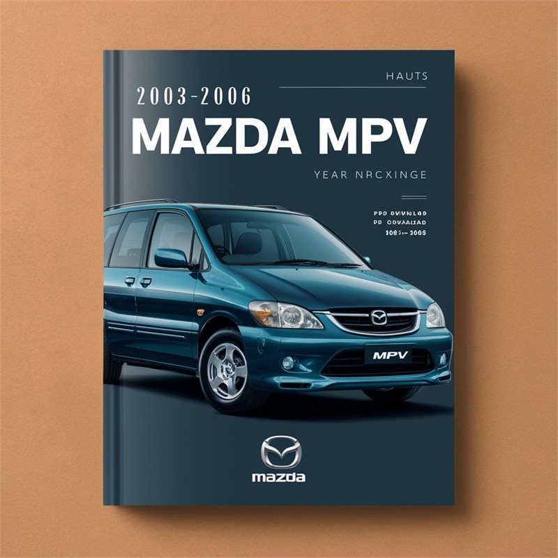 2003-2006 Mazda Mpv Service Repair Factory Manual (2003 2004 2005 2006)