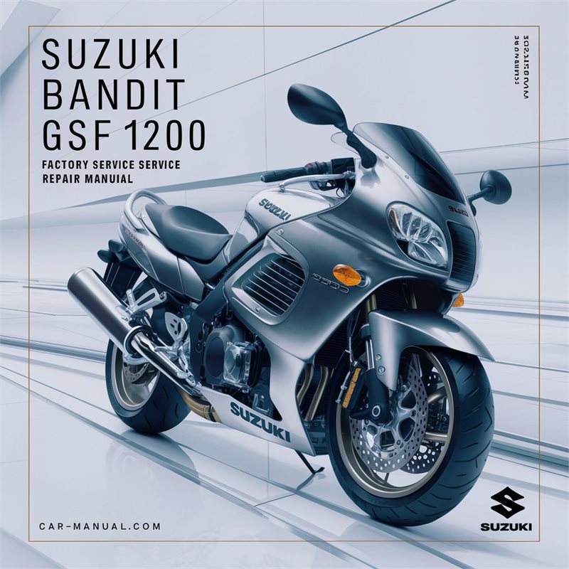 Suzuki Bandit GSF 1200 2003 Factory Service Repair Manual Pd