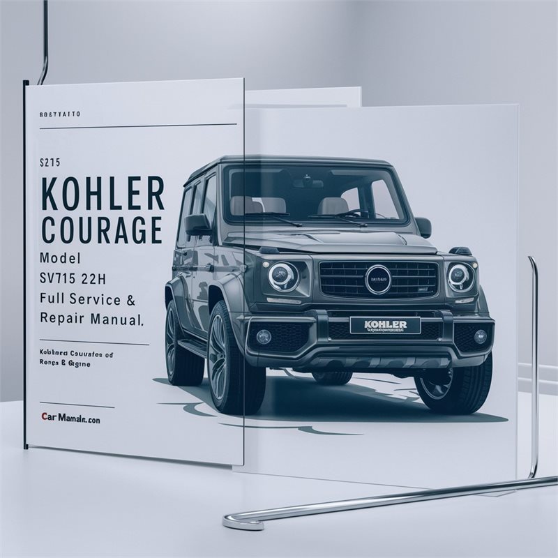 Kohler COURAGE Model SV715 22HP Engine Full Service & Repair Manual