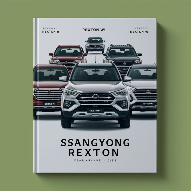 SsangYong Rexton I Rexton II Rexton W Complete Workshop Service Repair Manual 2001-2016