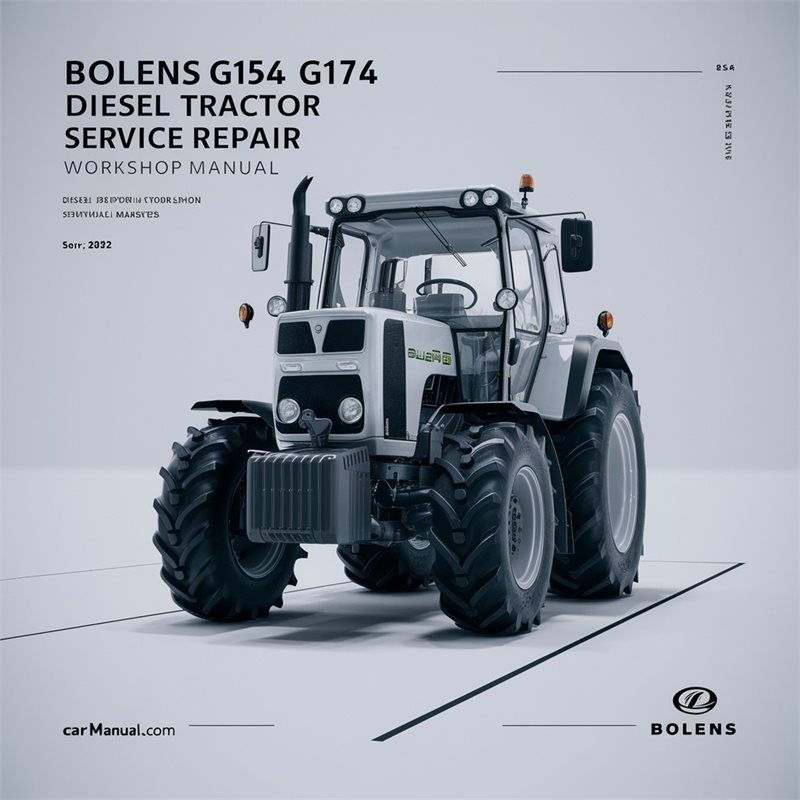 Bolens G152 G154 G172 G174 Diesel Tractor Service Repair Workshop Manual