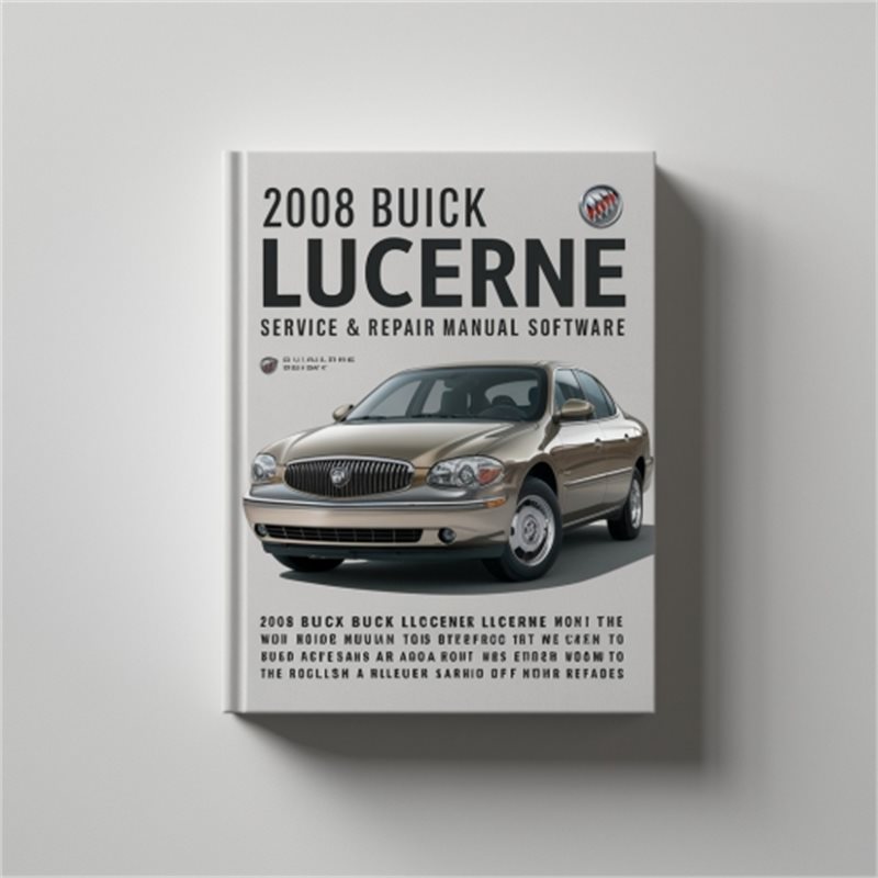 2008 Buick Lucerne Service & Repair Manual Software PDF Download