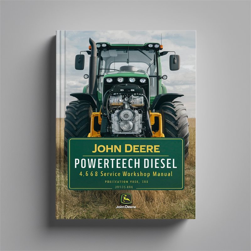John Deere POWERTECH Diesel 4.5 6.8 Engine Service WorkManual