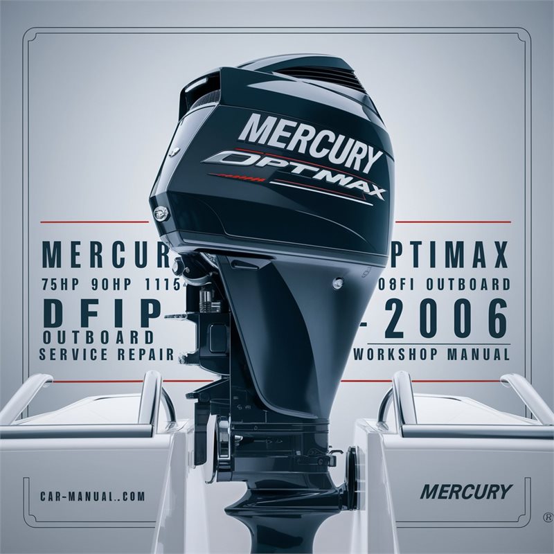 Mercury Optimax 75hp 90hp 115hp DFi Outboard 2004-2006 Service Repair Workshop Manual Pdf
