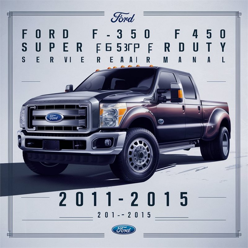 Ford F 250 F350 F 450 F 550 Super Duty 2011-2015 Service Repair Workshop Manual Pdf