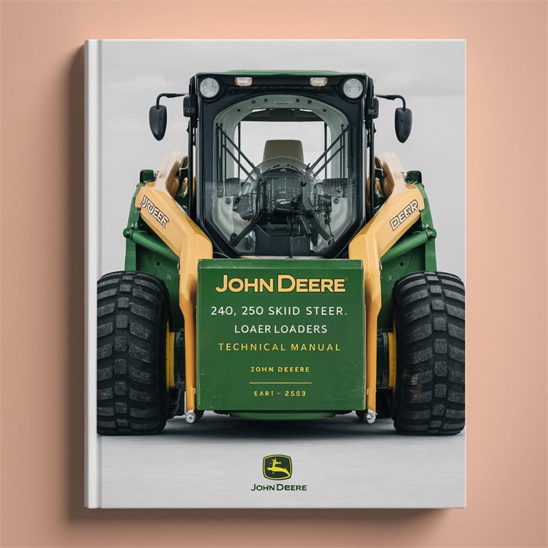 John Deere 240 250 Skid Steer Loaders Technical Manual