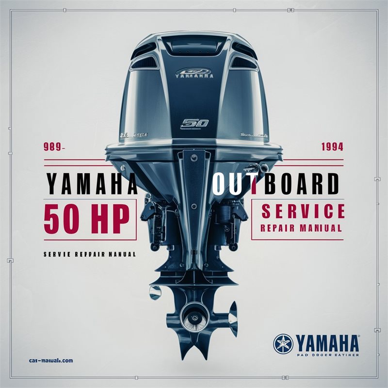 Yamaha 50 HP Outboard 1989-1994 Manual de servicio y reparación
