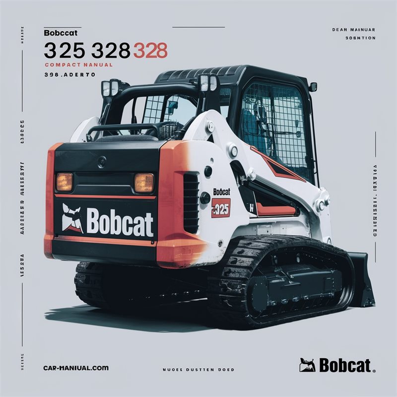 Bobcat 325 328 Compact Excavator Service Repair Manual with Operation, Maintenance, and Schematics