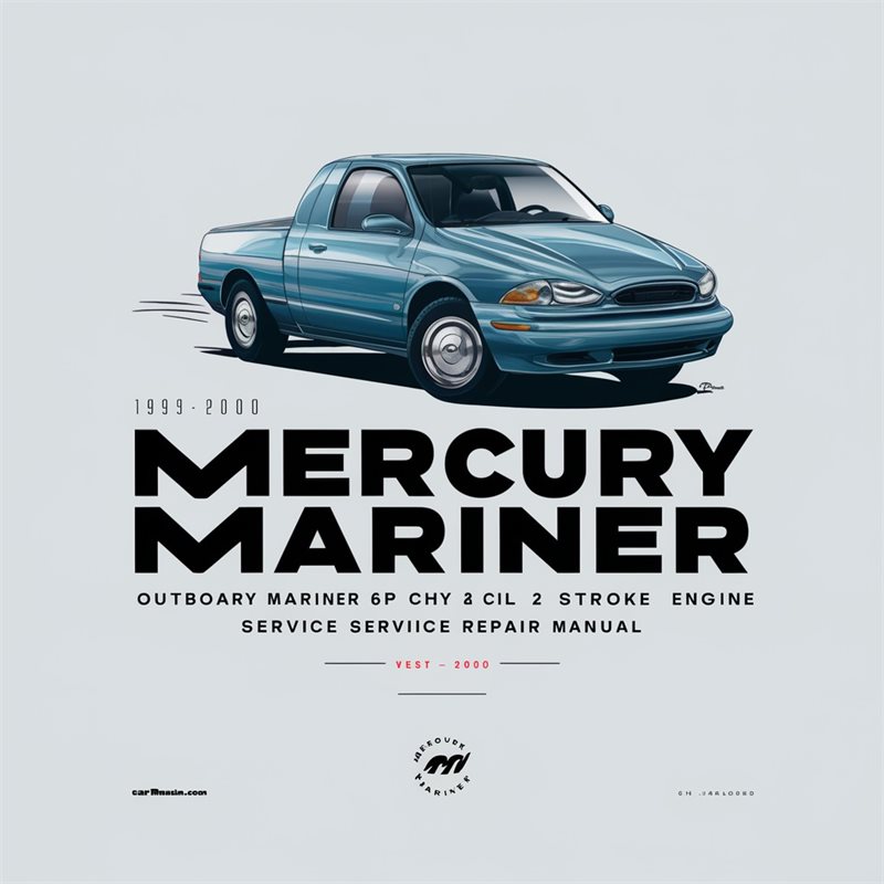 1993-2000 Mercury Mariner Outboard 6hp 2 cyl 2 stroke Engine Service Repair Manual (Original Fsm perfect For Diy)