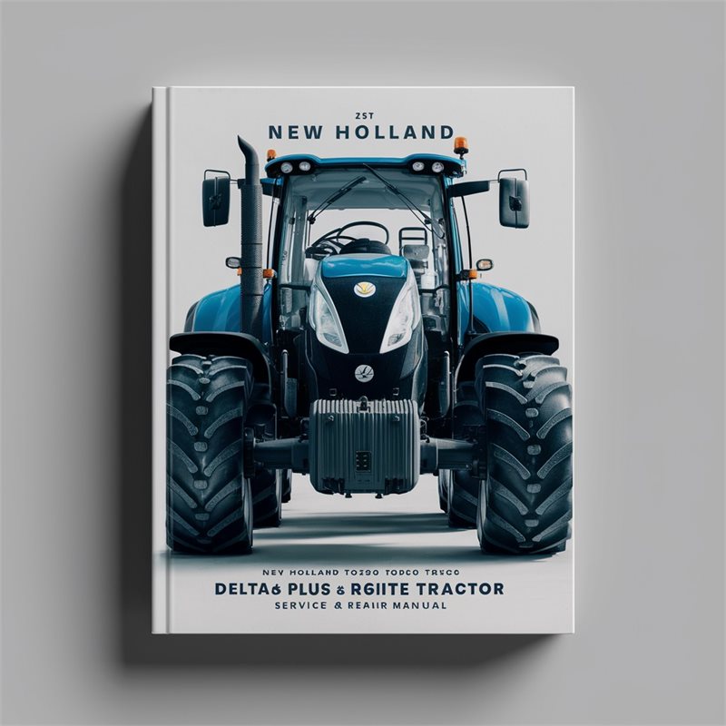 New Holland T6010, T6020, T6030, T6040, T6050, T6060, T6070 Delta Plus Elite Tractor Workshop Service & Repair Manual PDF
