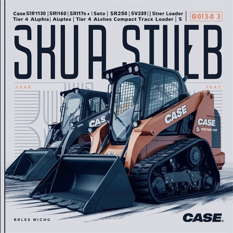 Case SR130/SR160/SR175/SV185/SR220/SR250/SV250/SV300 Tier 4 Alpha Series Skid Steer Loader TR320 /TV380 Tier 4 Alpha Series Compact Track Loader