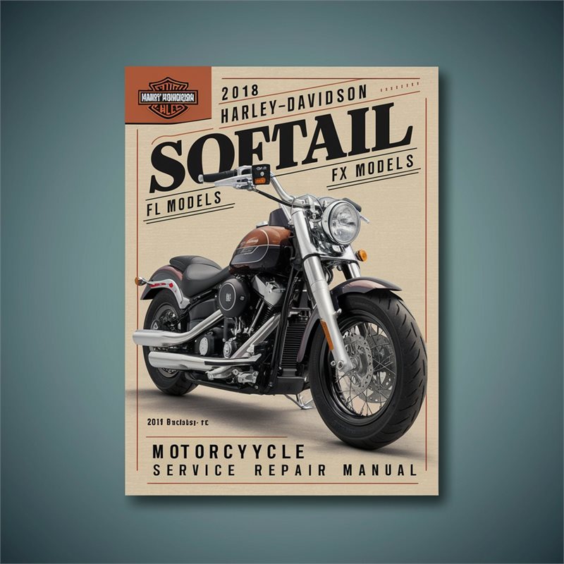 2018 Harley-Davidson Softail FL and FX Models Motorcycle Service Repair Manual