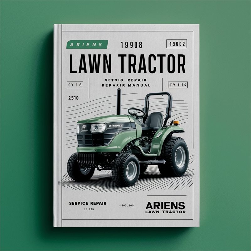 Ariens Lawn Tractor 13989 13990 13948 913002 913003 GT10-GT12-GT14-GT16 S8 S10 S12 S14 S16 YT8 YT10 YT11 Service Manual