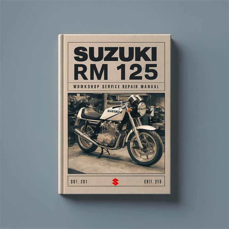 Suzuki RM 125 Workshop Service Repair Manual