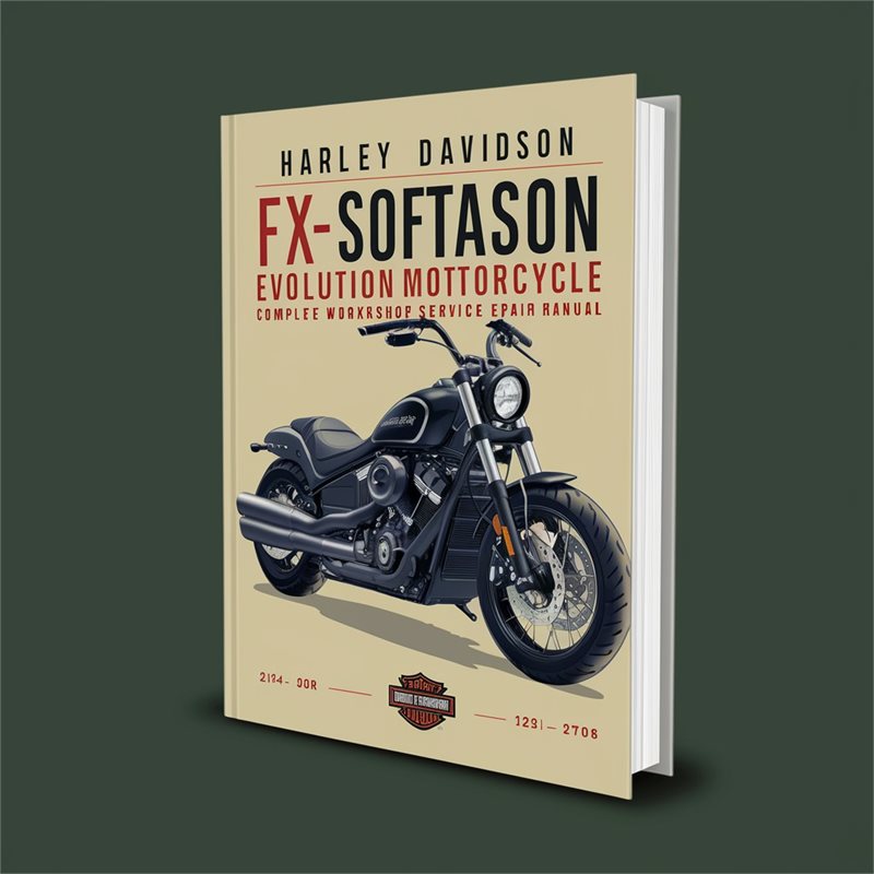 Harley Davidson FX-FL Softail Evolution Motorcycle Complete Workshop Service Repair Manual 1984-1999