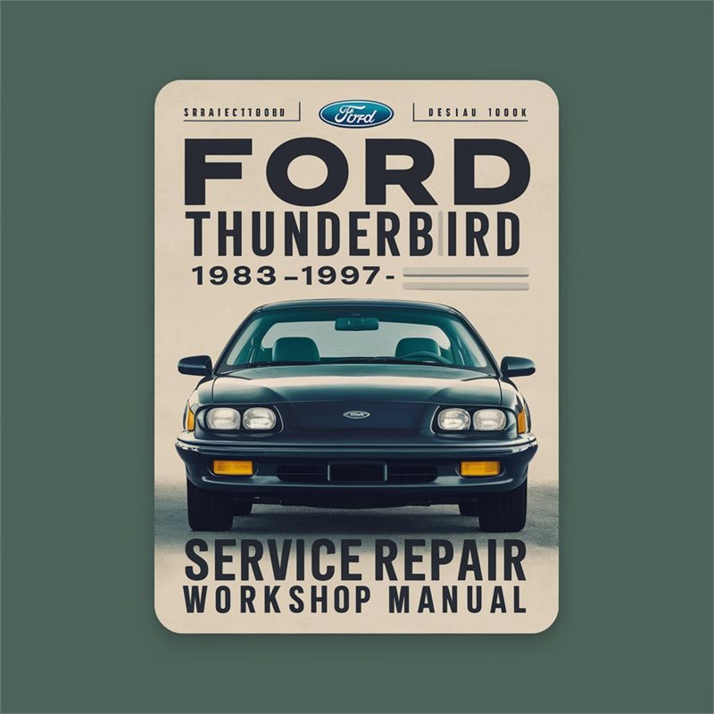 Ford Thunderbird 1983-1997 Service Repair Workshop Manual Pdf