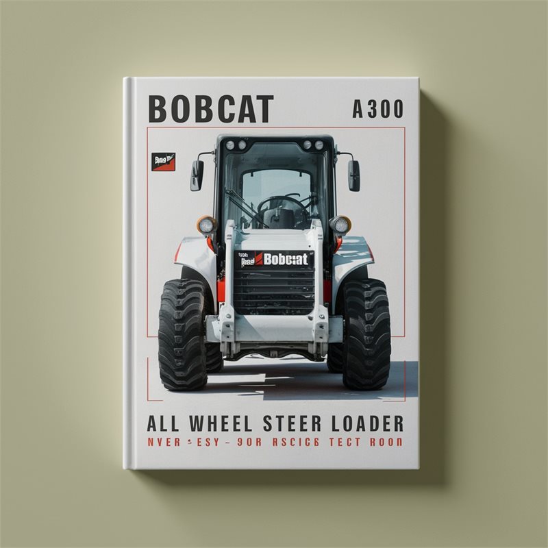 Bobcat A300 All Wheel Steer Loader Service Repair Workshop Manual ( S/N 539911001 & Above S/N 540011001 & Above )