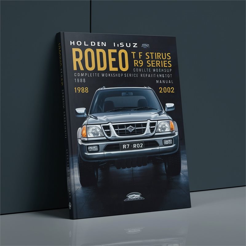 Holden Isuzu Rodeo TF R7 R9 Series Complete Workshop Service Repair Manual 1988-2002