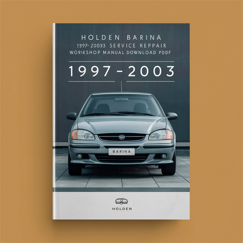 Holden Barina 1997-2003 Service Repair Workshop Manual Pdf