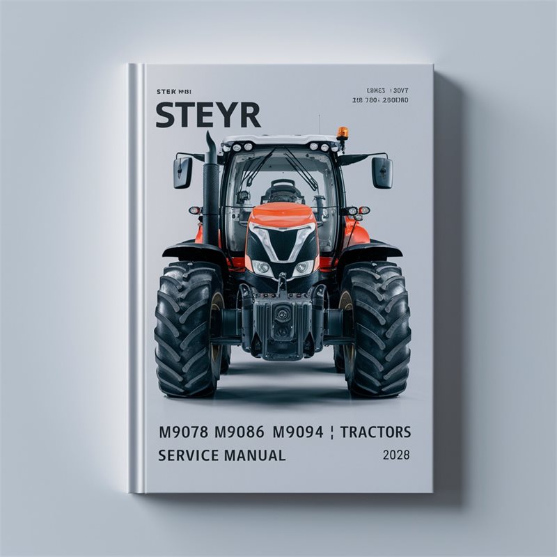 Steyr M9078 M9086 M9094 Tractors Service Repair Manual
