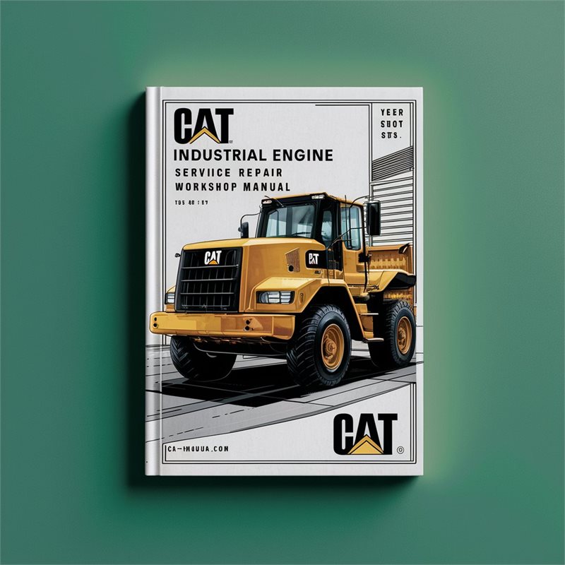 CAT Caterpillar C4.4 Industrial Engine Service Repair Workshop Manual Pdf