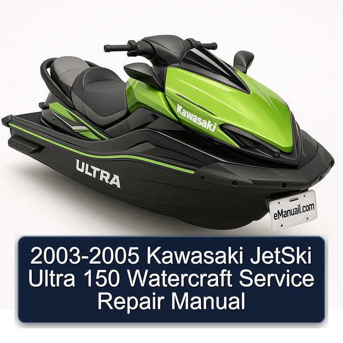 2003-2005 Kawasaki JetSki Ultra 150 Watercraft Service Repair Manual