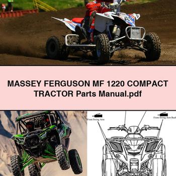 MASSEY FERGUSON MF 1220 Compact Tractor Parts Manual PDF Download - Click Image to Close