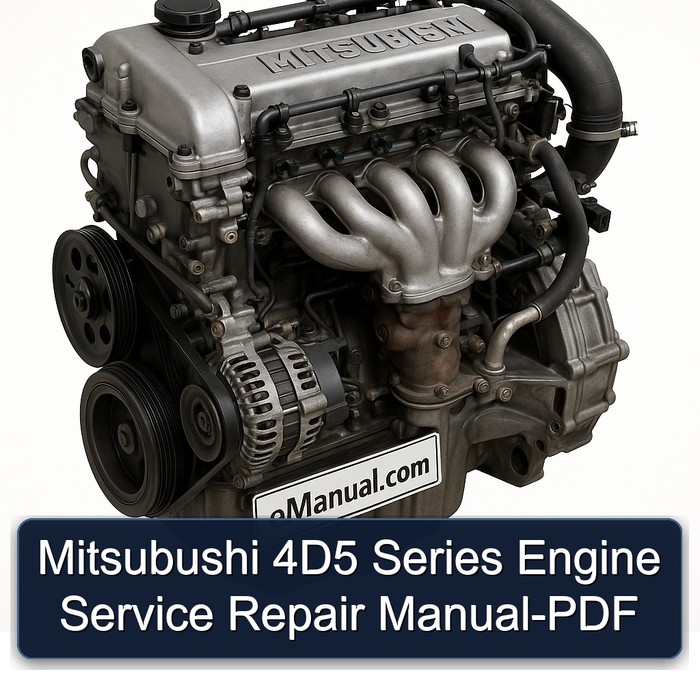 Mitsubushi 4D5 Series Engine Service Repair Manual-PDF