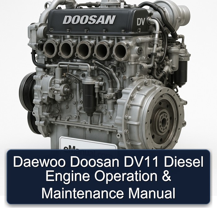 Daewoo Doosan DV11 Diesel Engine Operation & Maintenance Manual