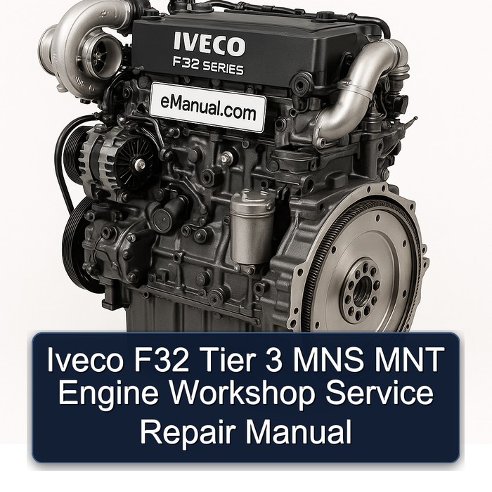 Iveco F32 Tier 3 MNS MNT Engine Workshop Service Repair Manual