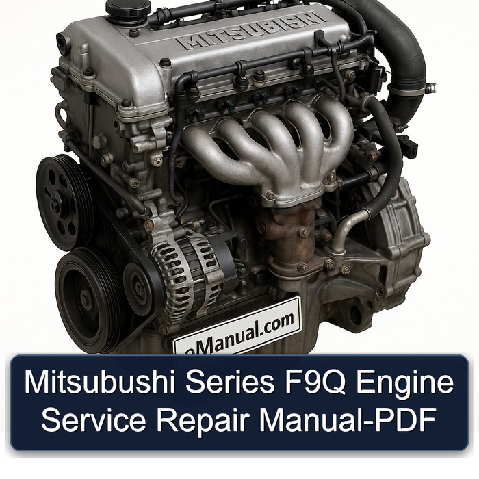 Mitsubushi Series F9Q Engine Service Repair Manual-PDF