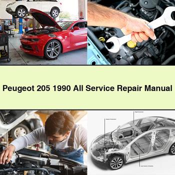 Peugeot 205 1990 All Service Repair Manual PDF Download - Click Image to Close