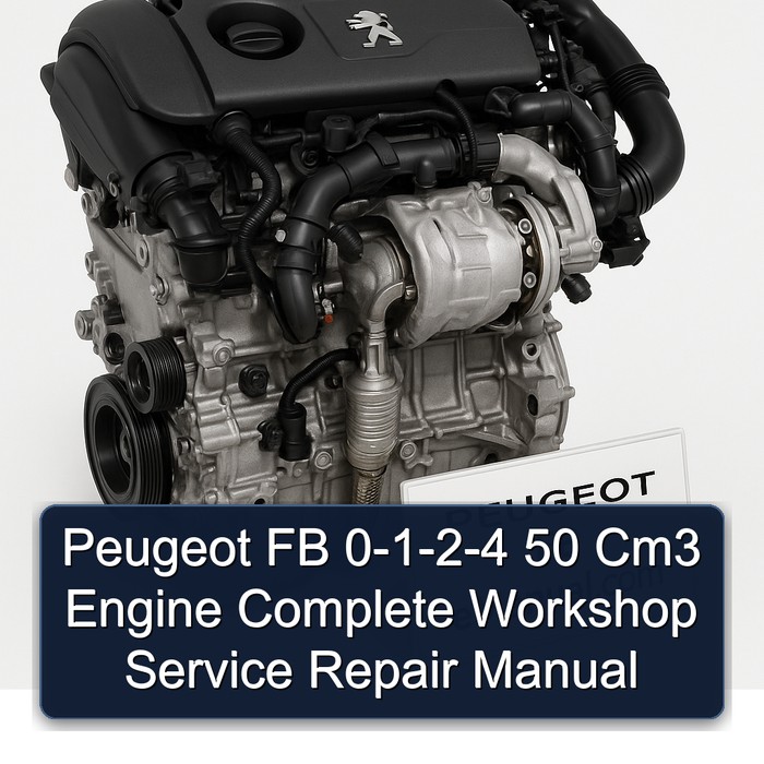 Peugeot FB 0-1-2-4 50 Cm3 Engine Complete Workshop Service Repair Manual
