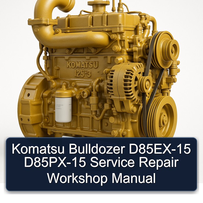 Komatsu Bulldozer D85EX-15 D85PX-15 Service Repair Workshop Manual