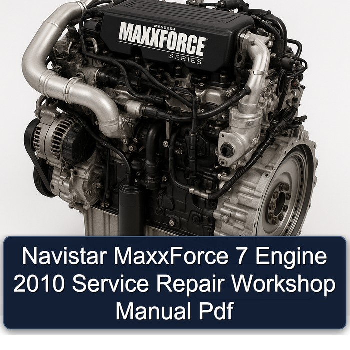 Navistar MaxxForce 7 Engine 2010 Service Repair Workshop Manual Pdf