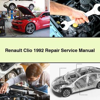 Renault Clio 1992 Repair Service Manual PDF Download