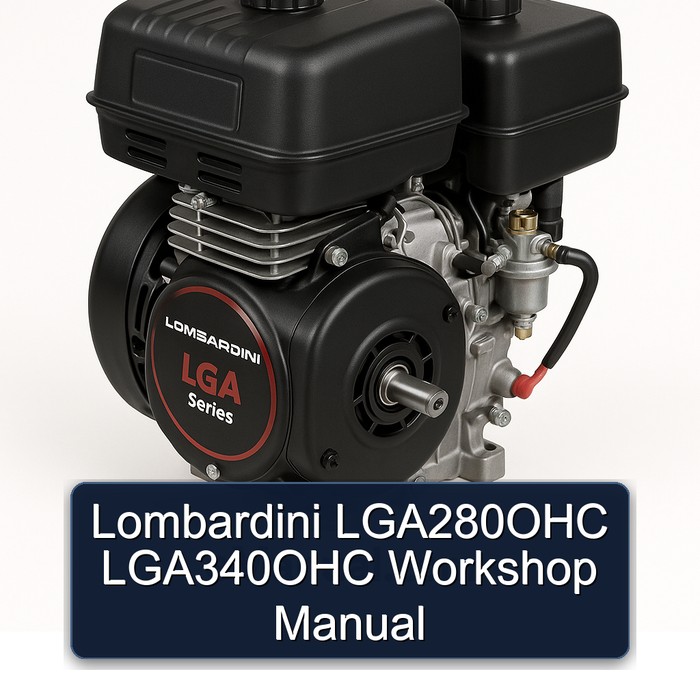 Lombardini LGA280OHC LGA340OHC Workshop Manual