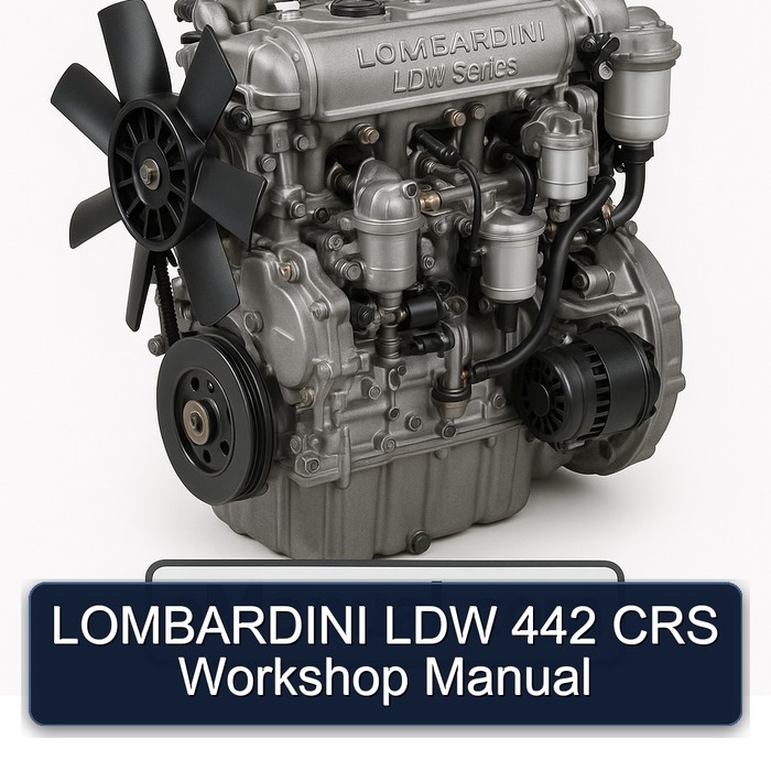 LOMBARDINI LDW 442 CRS Workshop Manual