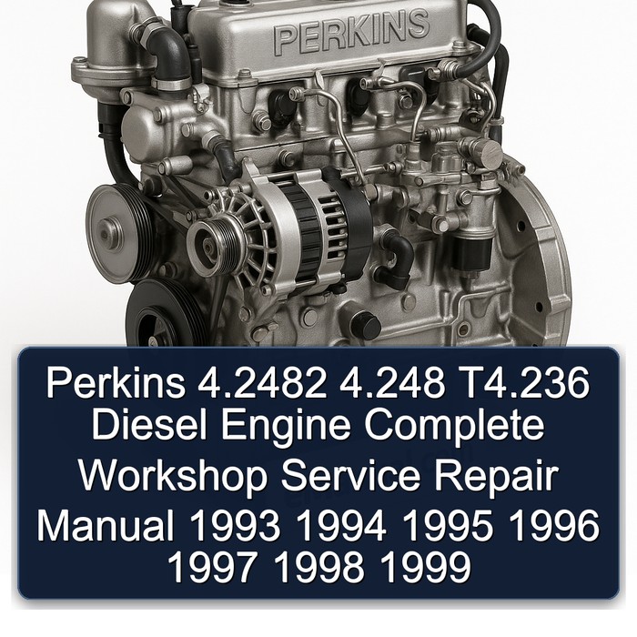 Perkins 4.2482 4.248 T4.236 Diesel Engine Complete Workshop Service Repair Manual 1993 1994 1995 1996 1997 1998 1999