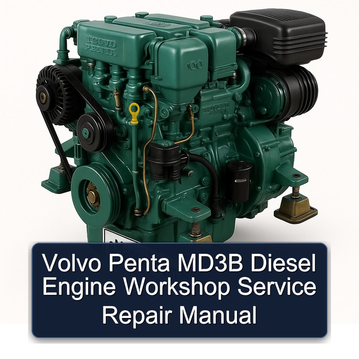 Volvo Penta MD3B Diesel Engine Workshop Service Repair Manual